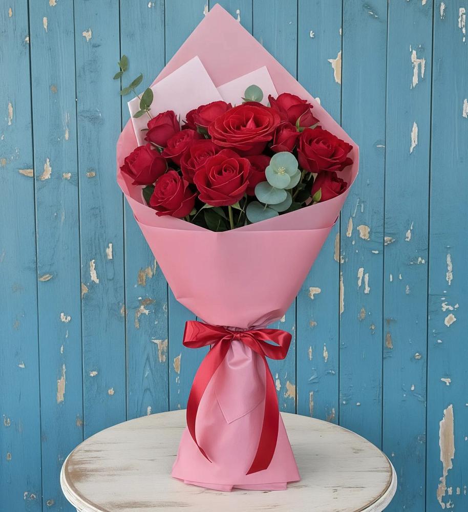 Букет цветов из: Розы в Новой Адыгее