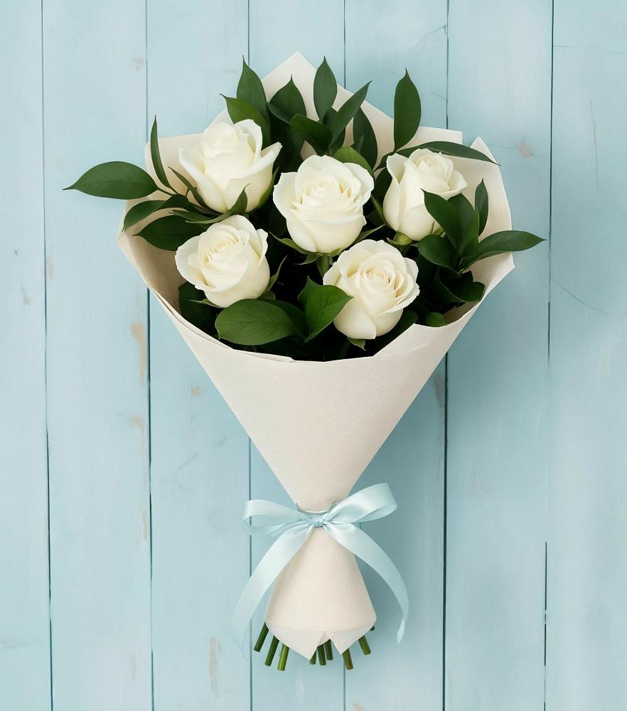 Букет цветов из: Розы в Новой Адыгее