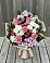 Букет цветов из: Альстромерии, Гвоздики, Розы и Хризантемы в Новой Адыгее