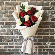 Букет цветов из:  Розы в Новой Адыгее
