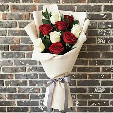 Букет цветов из:  Розы в Новой Адыгее