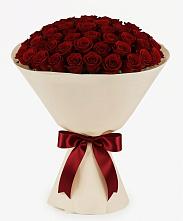 Букет 101 Бордовая роза Блэк Бакарра #REPLACE_PRED# Новой Адыгее