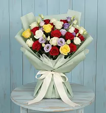 Букет цветов из:  Розы в Новой Адыгее