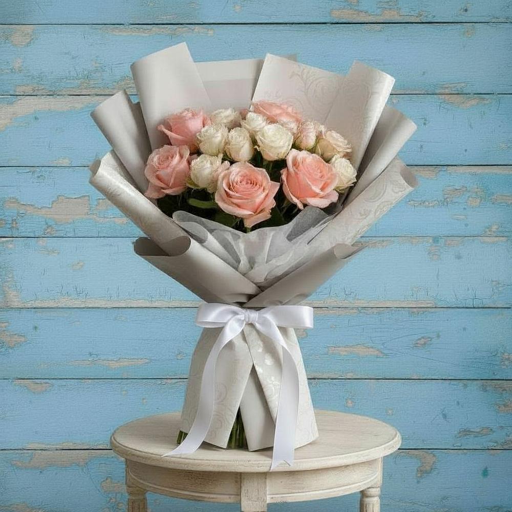 Букет цветов из: Розы в Новой Адыгее