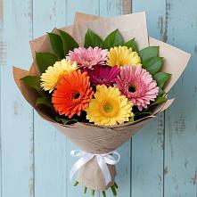 Букет цветов из:  Герберы в Новой Адыгее
