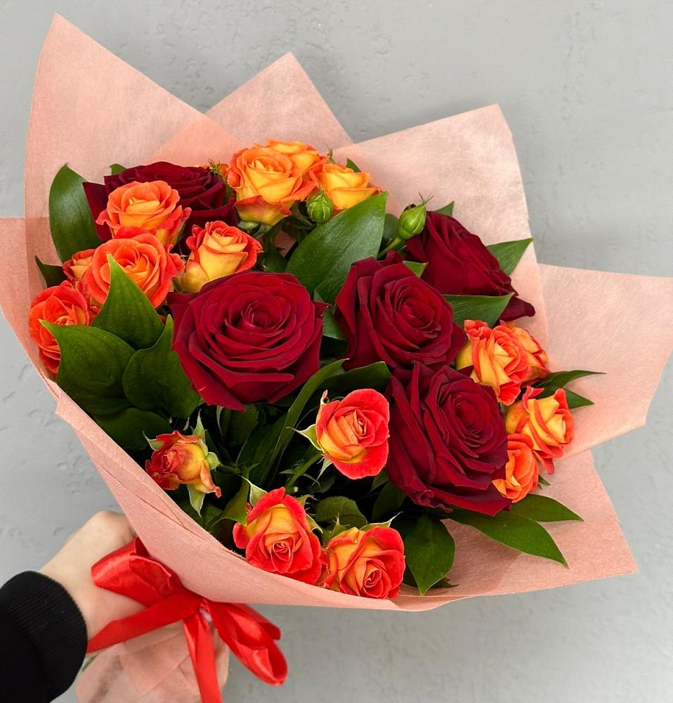 Букет Любовь и восторг в Новой Адыгее