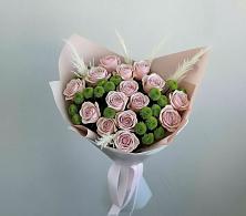 Букет цветов из:  Розы и Хризантемы в Новой Адыгее