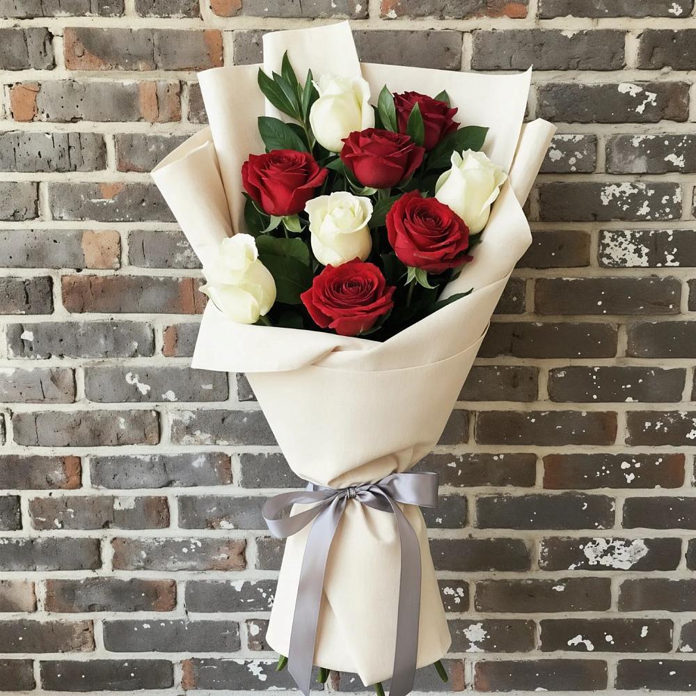 Букет цветов из: Розы в Новой Адыгее