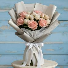 Букет цветов из:  Розы #REPLACE_PRED# Новой Адыгее