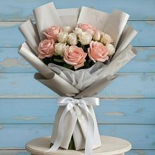 Букет цветов из:  Розы в Новой Адыгее