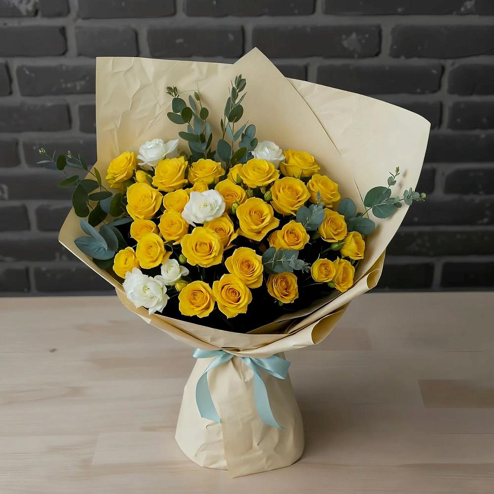 Букет цветов из: Розы в Новой Адыгее