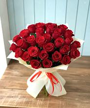 Букет 29 Красных роз в Новой Адыгее