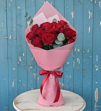 Букет цветов из:  Розы в Новой Адыгее