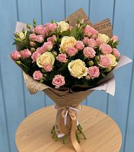 Букет цветов из:  Розы в Новой Адыгее