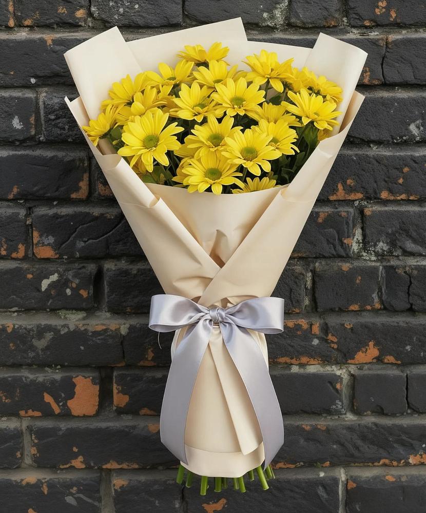 Букет цветов из: Хризантемы в Новой Адыгее
