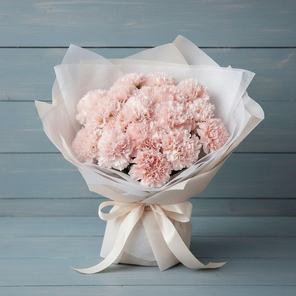 Букет цветов из: Гвоздики в Новой Адыгее